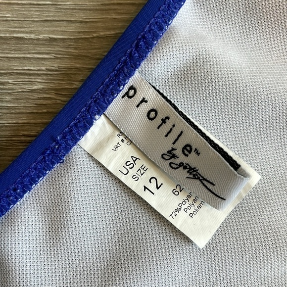 Profile by Gottex blue bikini bottoms - Picture 3 of 3